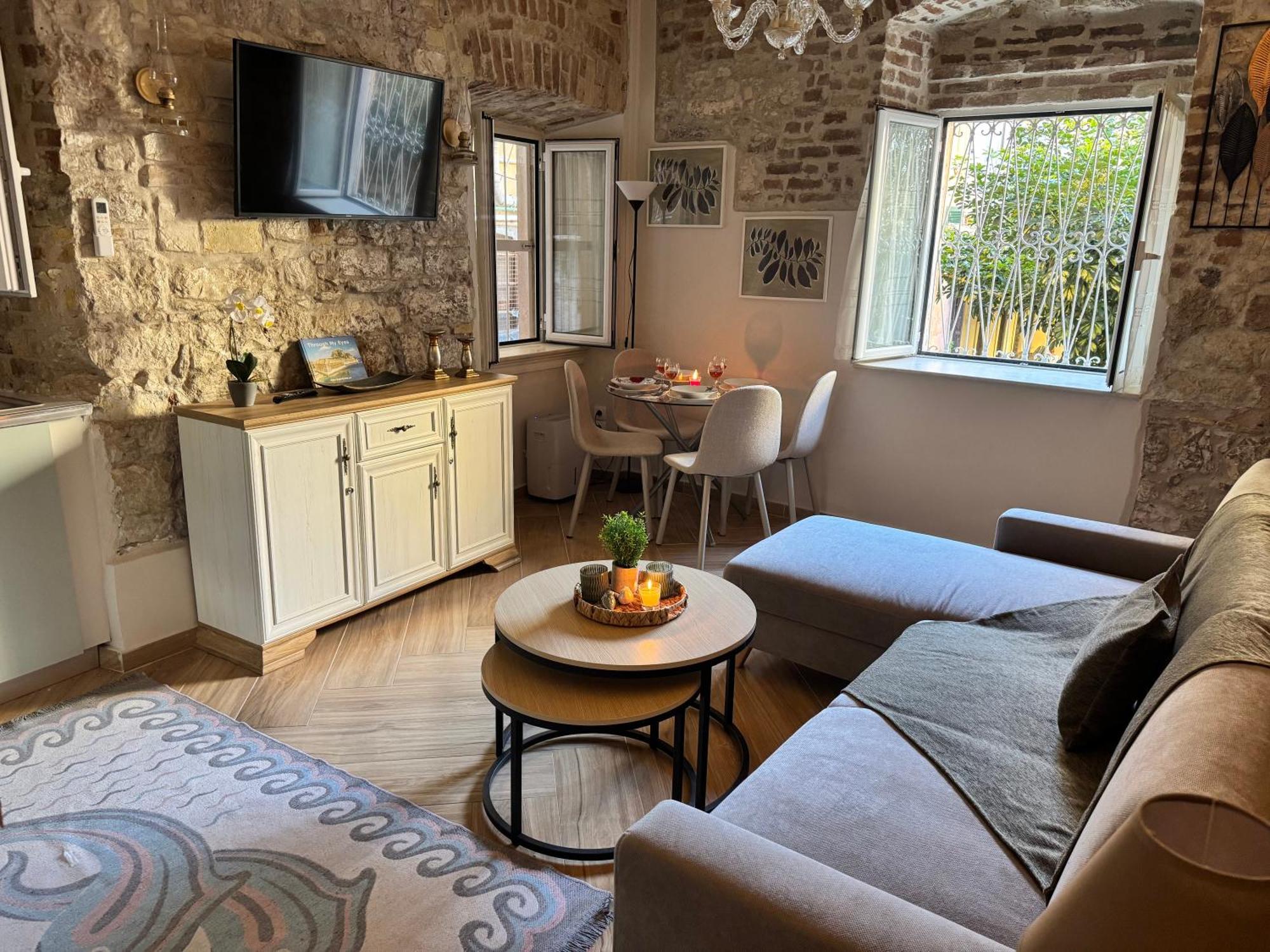 Bruskos Luxury Daire Korfu Dış mekan fotoğraf